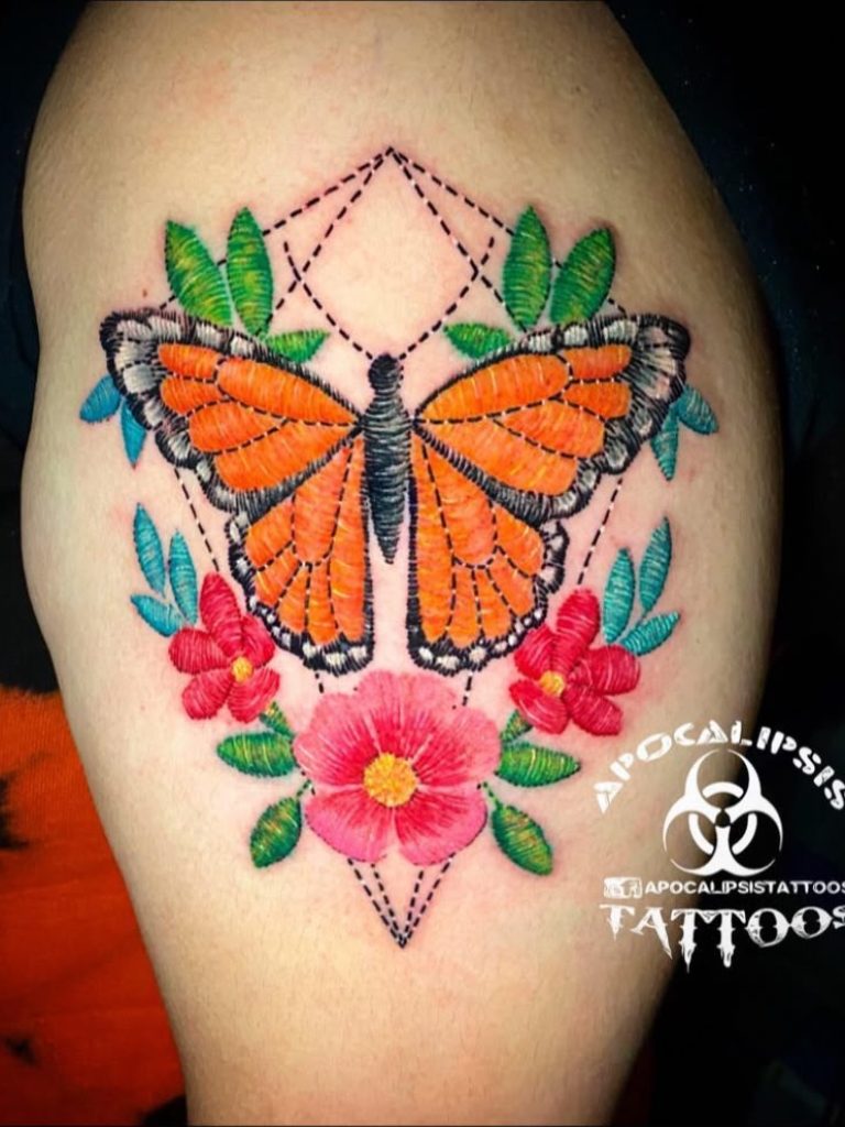 Apocalipsis-Tattoos-Animales-Mariposa-Flores-Bordado-016